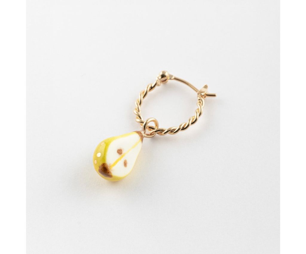 Pear mini earring - Sold individually